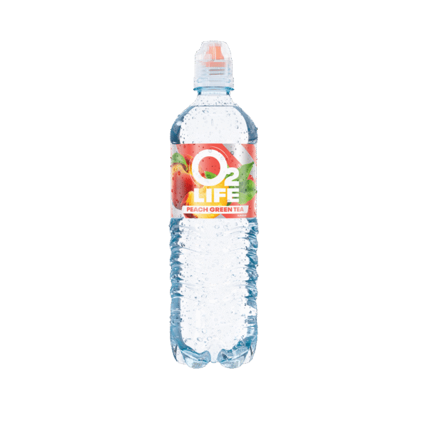 O2 Peach Green Tea 0,75L