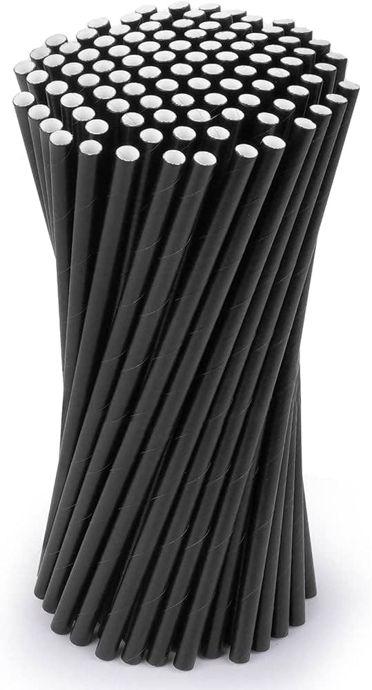 Paper Straws 100 Pieces