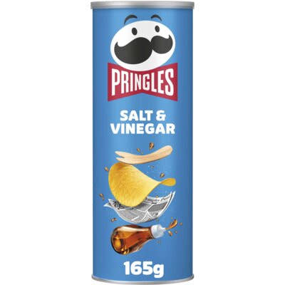 Pringles Salt and Vinegar 165G