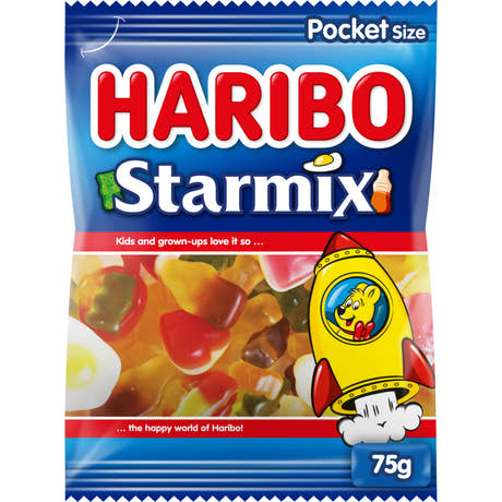 Haribo Star Mix 75G