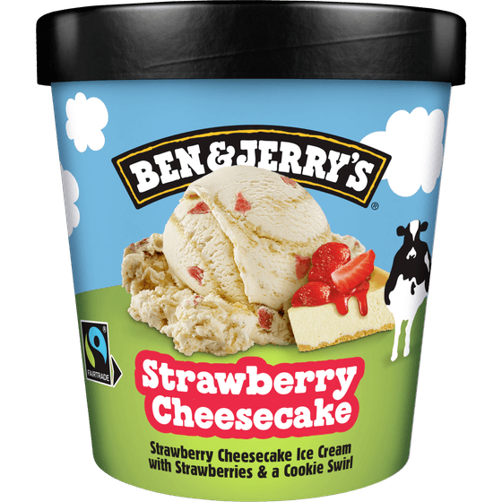 Ben &amp; Jerry's Strawberry Cheesecake 465ml