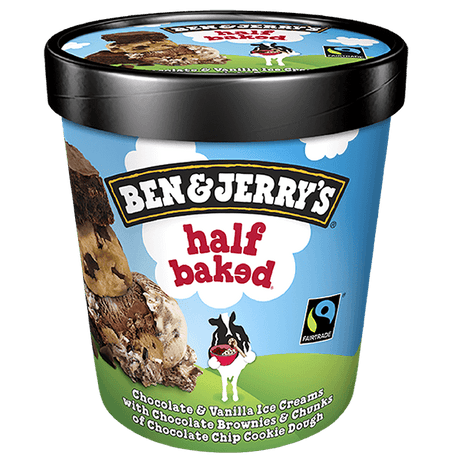Ben & Jerrys Half Baked 465ml