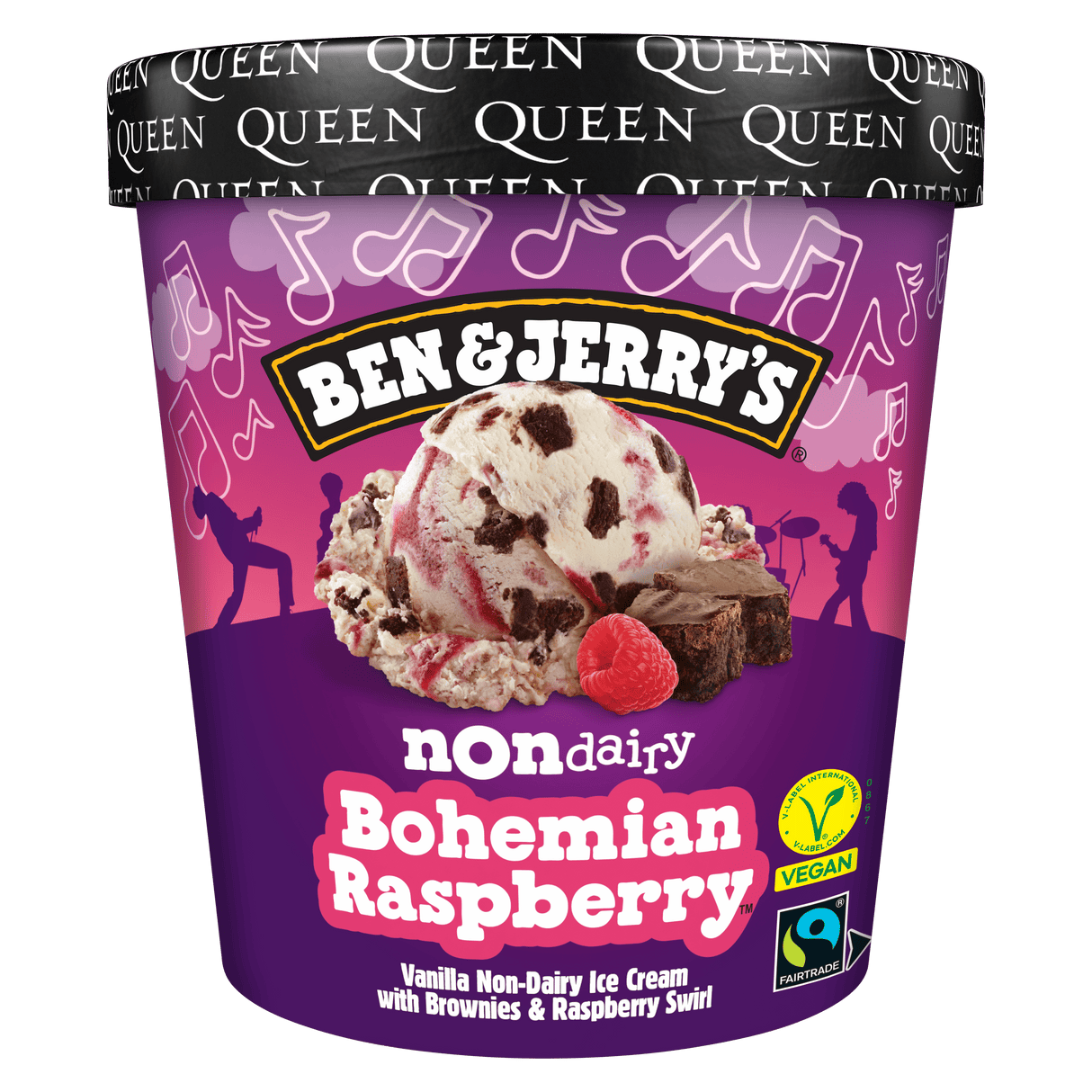 NEW! B&J Non-Dairy Bohemian Raspberry 465ml