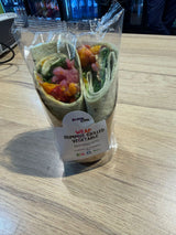 Wrap Spinach and Hummus
