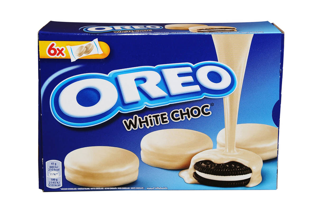 Oreo White Chocolate 6 Pieces in a box