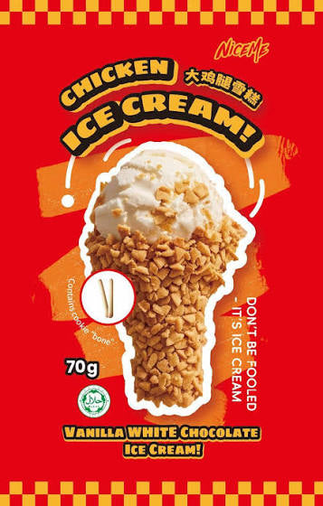 Viral Ice Cream Fried Chicken Vanilla
