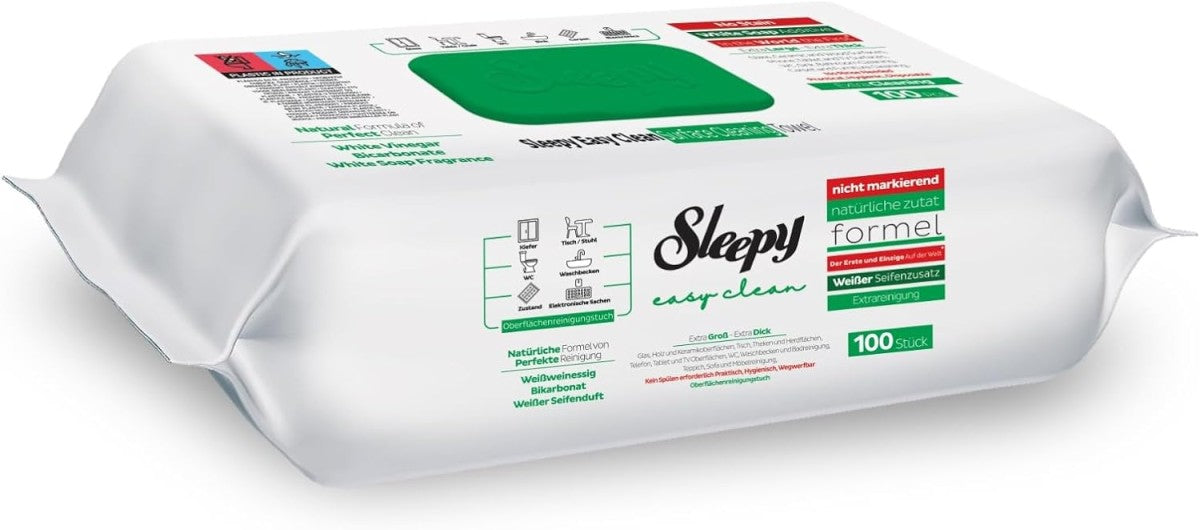 Sleepy Doekjes Groen Witte zeep