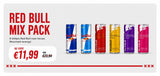 6 Redbull voor 11,99,-