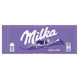 Milka Alpine Milk Chocolate 100G